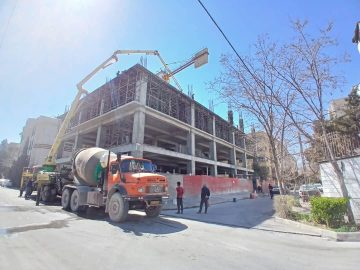 پیشرفت چشمگیر پروژه ساخت مجتمع مسکونی امین در ماه‌های پایانی سال ۱۴۰۳