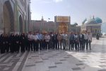 ارادت بی‌واسطه در دهه کرامت؛ اعزام جمعی از پرسنل به حرم رضوی در قالب «بر آستان مهر»