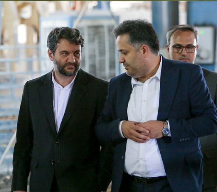 بازدید جناب آقای دکتر عبدالملکی از کارخانه هبلکس رضوی مشهد