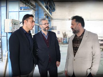 بازدید جناب آقای مهندس محمدی از کارخانه هبلکس رضوی