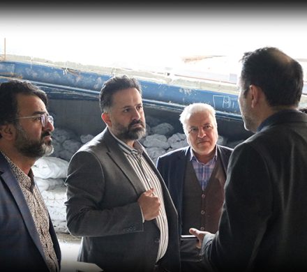 بازدید مهندس پسنده‌منش از روند ساخت پروژه مسکونی امین