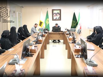 تجلیل از بانوان شرکت صنایع معادن و عمران رضوی به مناسبت روز زن