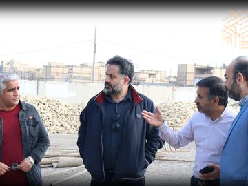بازدید مدیرعامل از روند اجرای پروژه‌های شهرداری_مهرگان و طبرسی ۲۸