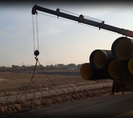 اجرای پروژه آماده سازی اراضی خیابان حُر