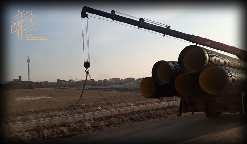 اجرای پروژه آماده سازی اراضی خیابان حُر