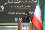 خشتگذاری دومین مدرسه از طرح «شجره طیبه» در مراغه