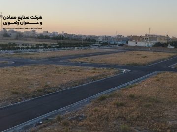 اتمام عملیات اجرایی آسفالت پروژه ۳۲ هکتاری اراضی حر در مشهد
